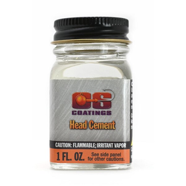 Vinyl head Cement, fly tying head cement, glue Jann's Netcraft